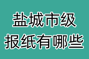 鹽城市級報(bào)紙有哪些